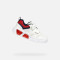 J55GVA 014BU - BLANC/ROUGE