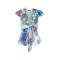 3GGH08 7099Z - P7IF BLEU FLORAL